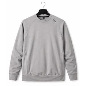 UNRL Crewneck Sweatshirt Mens Medium Gray Long Sleeve Golf Pullover Pockets